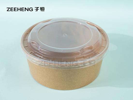 Salad Paper Bowl With Paper Lid