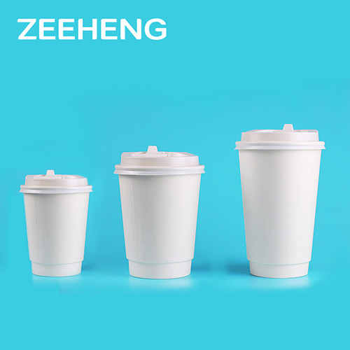 Taza de café de papel desechable ZEEHENG, varios tamaños y estilos para selección